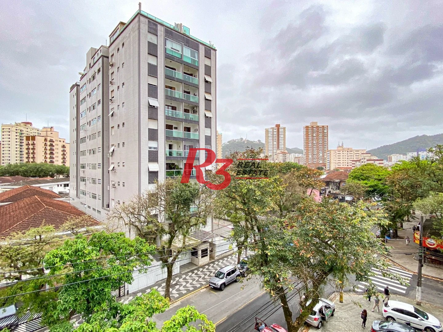 Apartamento com 3 dormitórios para alugar, 104 m² por R$ 14.500,00/mês - Gonzaga - Santos/SP