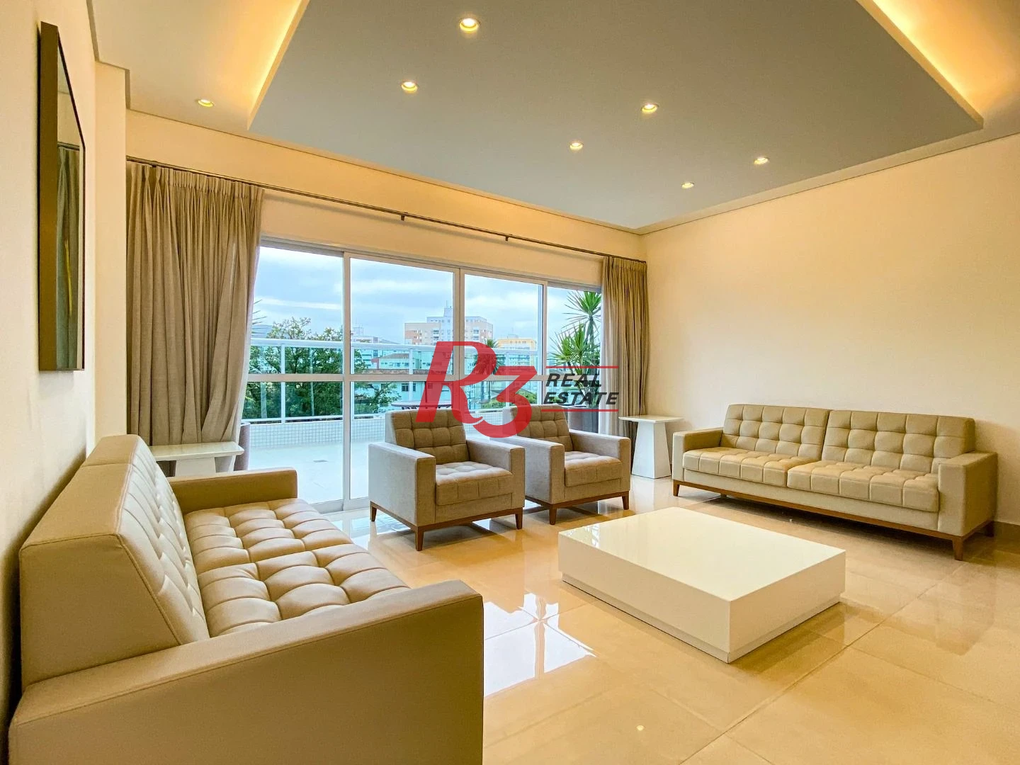 Apartamento com 3 dormitórios para alugar, 104 m² por R$ 14.500,00/mês - Gonzaga - Santos/SP