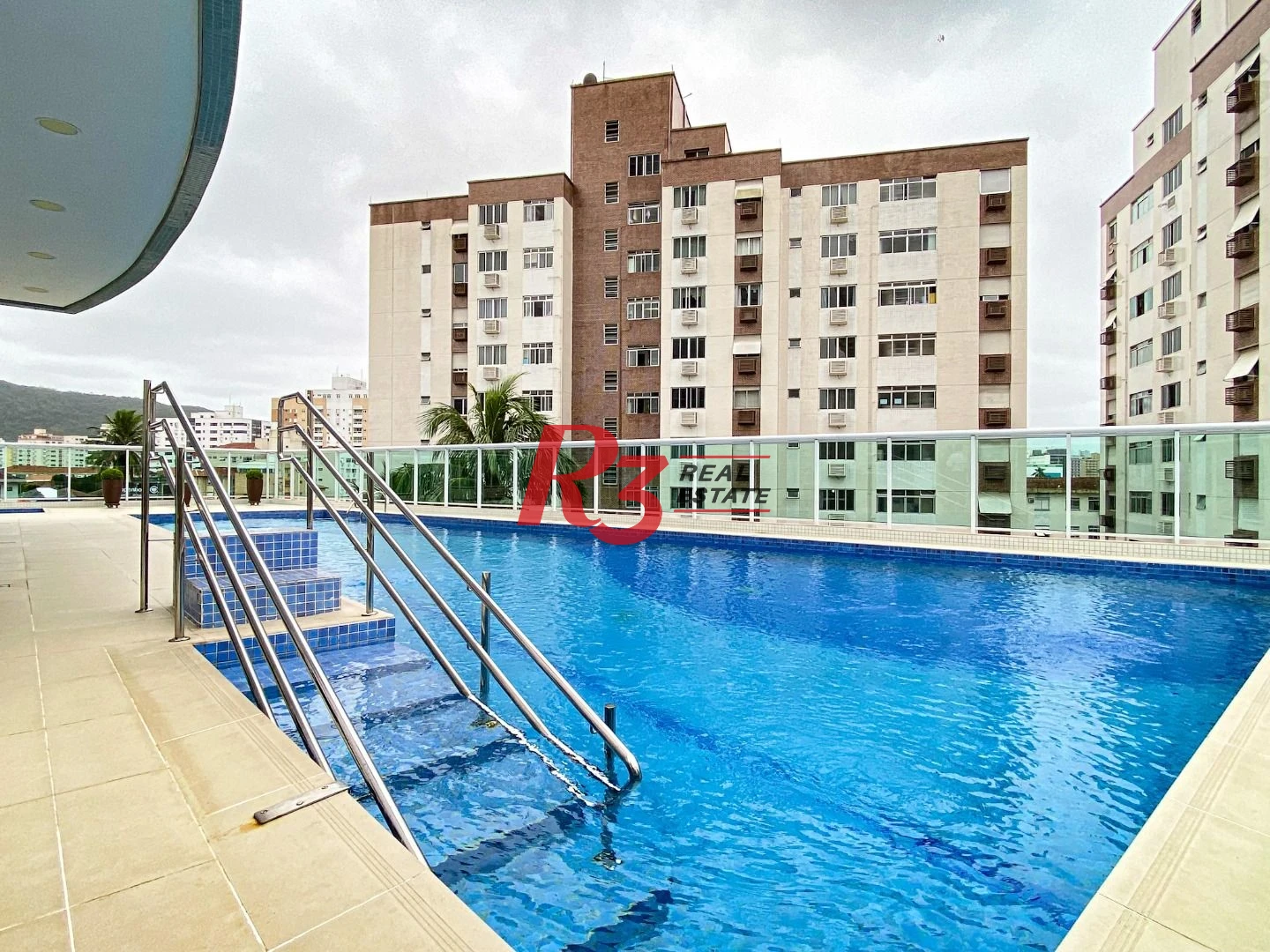 Apartamento com 3 dormitórios para alugar, 104 m² por R$ 14.500,00/mês - Gonzaga - Santos/SP