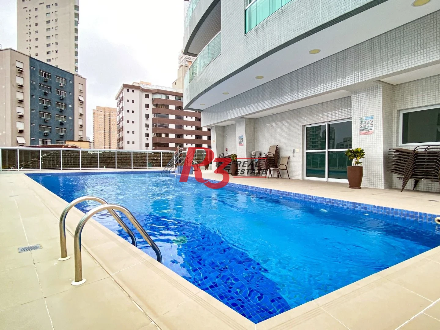 Apartamento com 3 dormitórios para alugar, 104 m² por R$ 14.500,00/mês - Gonzaga - Santos/SP