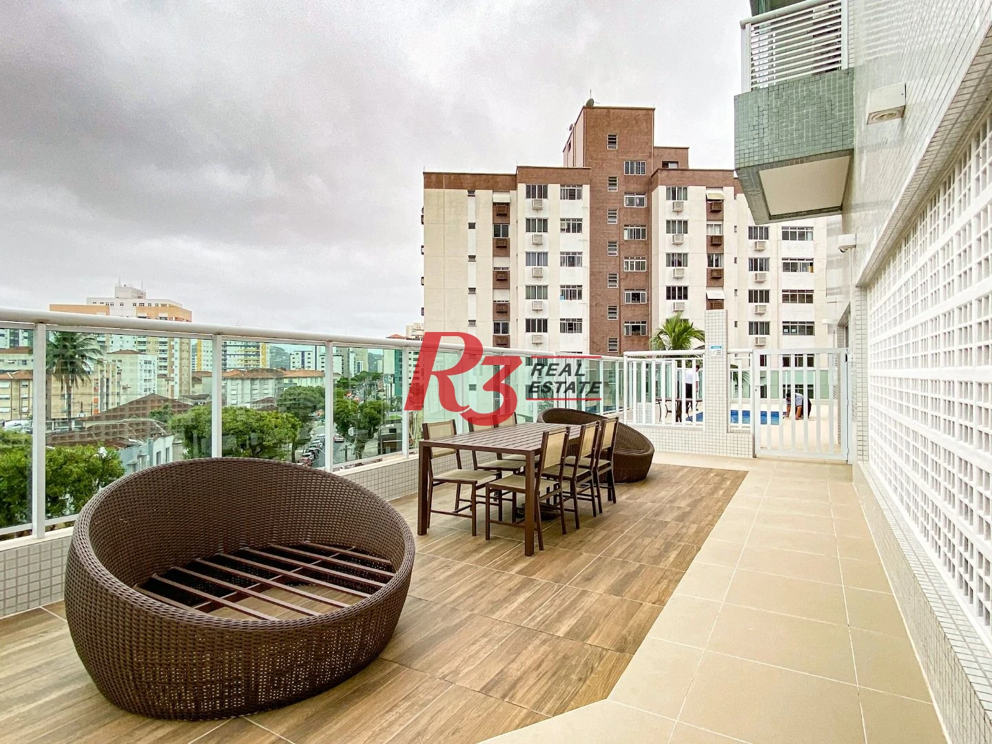 Apartamento com 3 dormitórios para alugar, 104 m² por R$ 14.500,00/mês - Gonzaga - Santos/SP