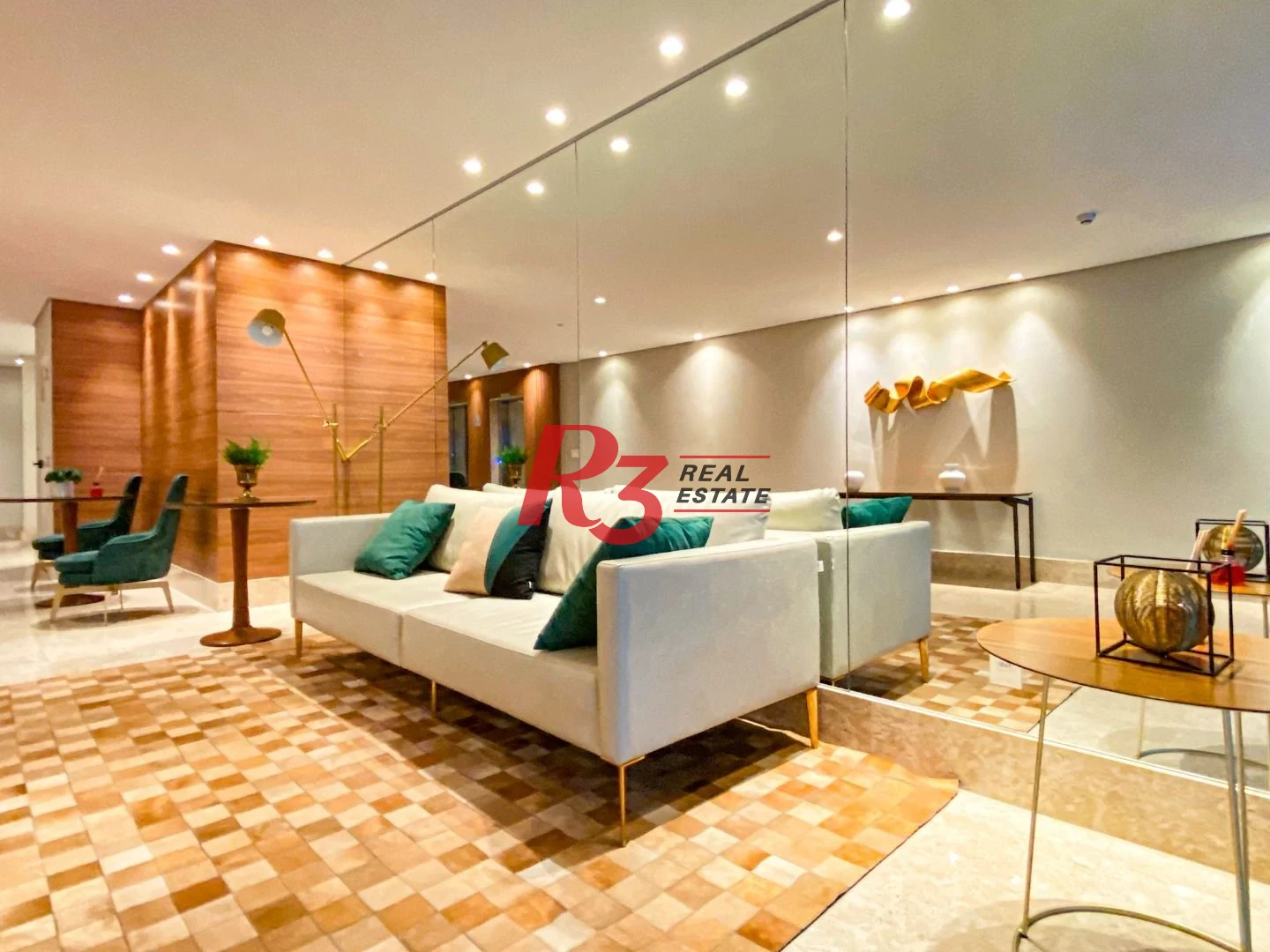 Apartamento com 3 dormitórios para alugar, 104 m² por R$ 14.500,00/mês - Gonzaga - Santos/SP