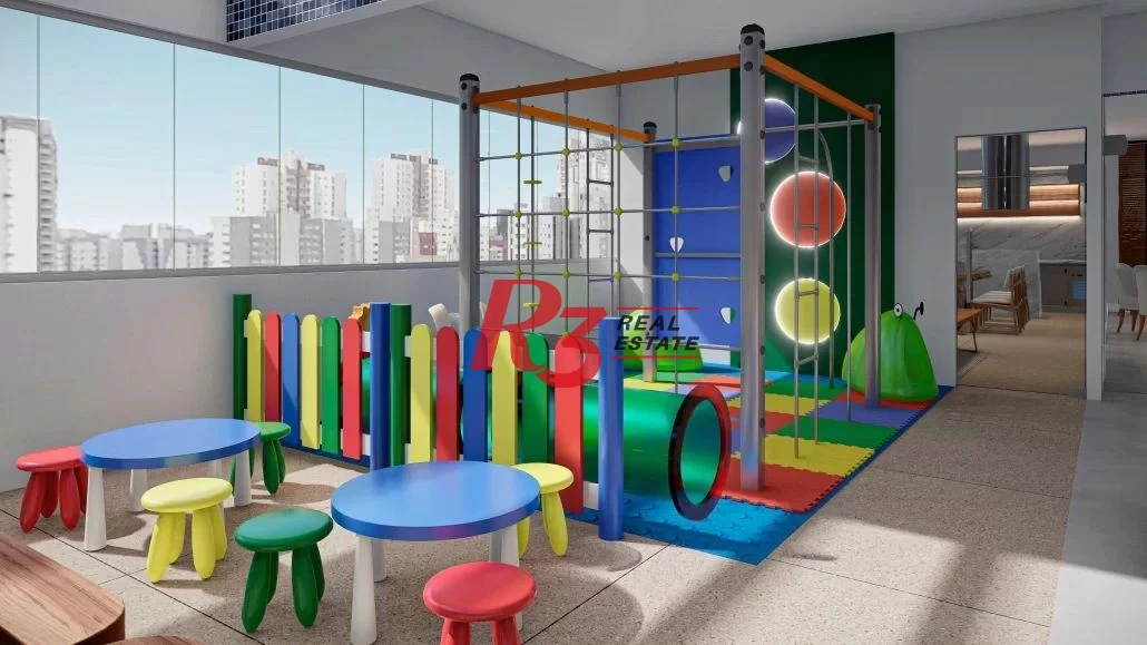 Apartamento com 2 dormitórios à venda, 55 m² - Campo Grande - Santos/SP