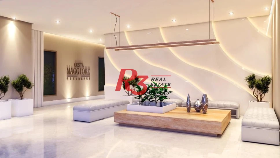 Apartamento à venda, 112 m² por R$ 1.400.000,00 - Canto do Forte - Praia Grande/SP
