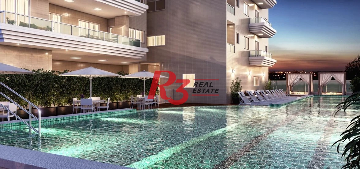 Apartamento à venda, 112 m² por R$ 1.400.000,00 - Canto do Forte - Praia Grande/SP