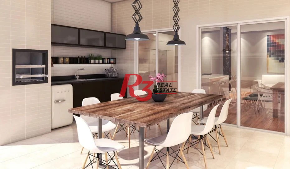 Apartamento à venda, 112 m² por R$ 1.400.000,00 - Canto do Forte - Praia Grande/SP