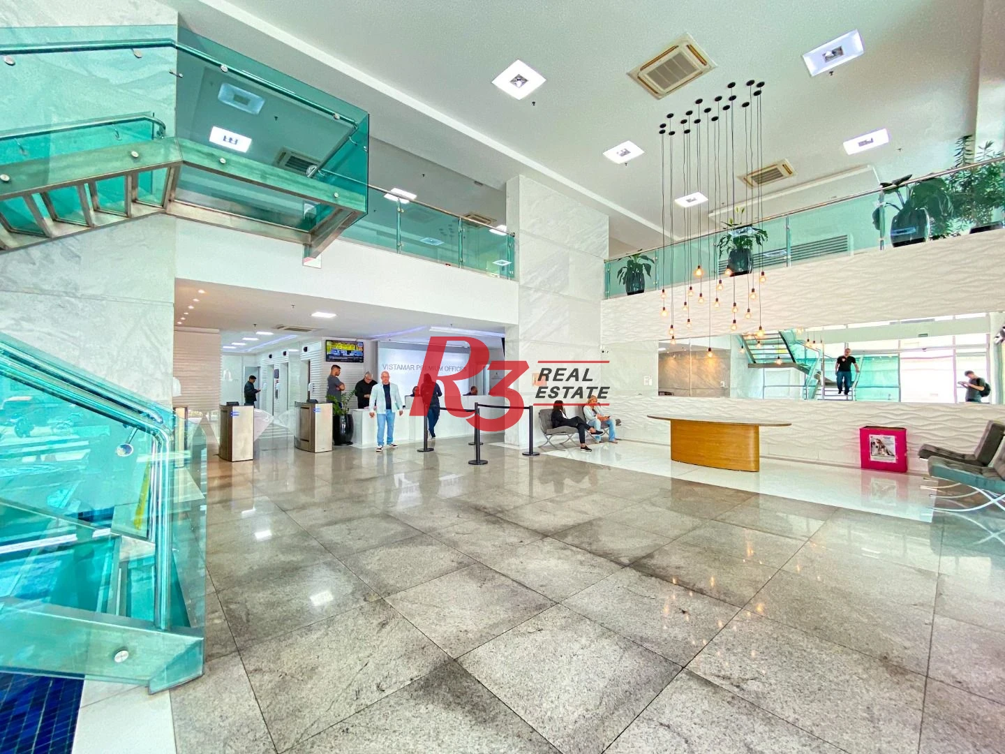 Andar Corporativo para alugar, 1000 m² por R$ 50.000,00/mês - Gonzaga - Santos/SP