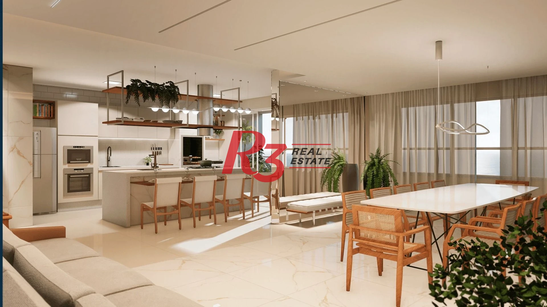 Apartamento à venda, 146 m² por R$ 1.912.900,00 - Aparecida - Santos/SP