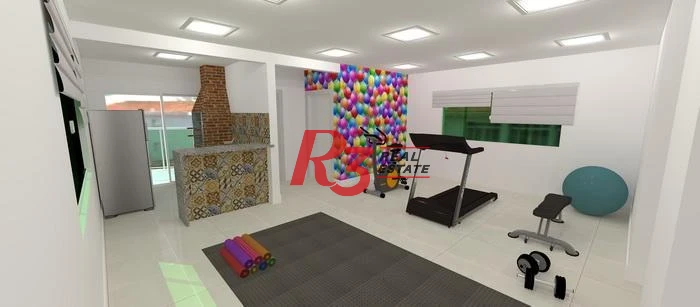 Cobertura com 2 dormitórios à venda, 109 m² por R$ 945.000,00 - Marapé - Santos/SP