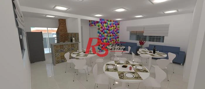 Cobertura com 2 dormitórios à venda, 109 m² por R$ 945.000,00 - Marapé - Santos/SP