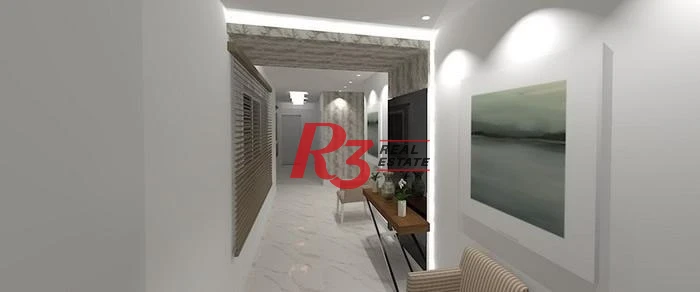 Cobertura com 2 dormitórios à venda, 109 m² por R$ 945.000,00 - Marapé - Santos/SP