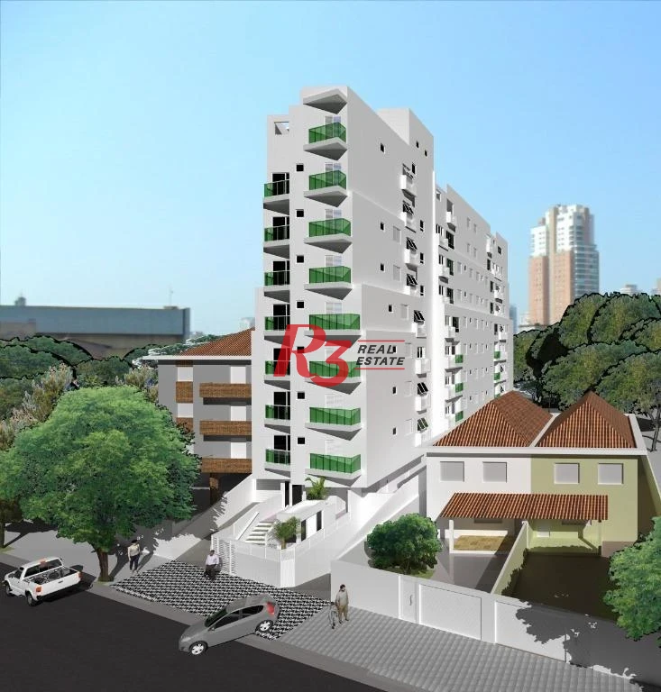 Cobertura com 2 dormitórios à venda, 109 m² por R$ 945.000,00 - Marapé - Santos/SP