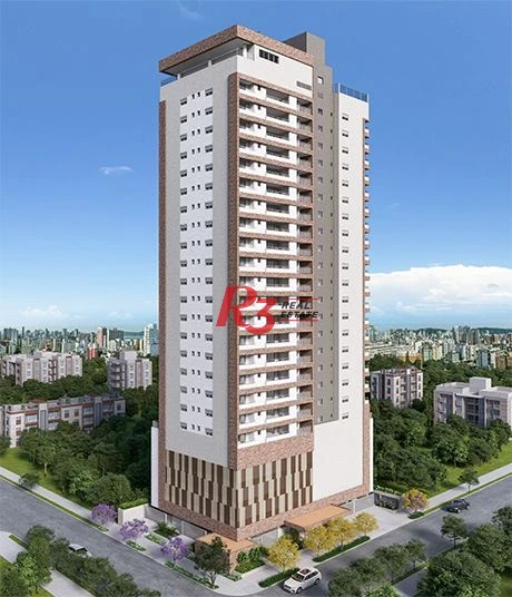 Apartamento com 3 dormitórios à venda, 124 m² por R$ 1.838.000,00 - Gonzaga - Santos/SP