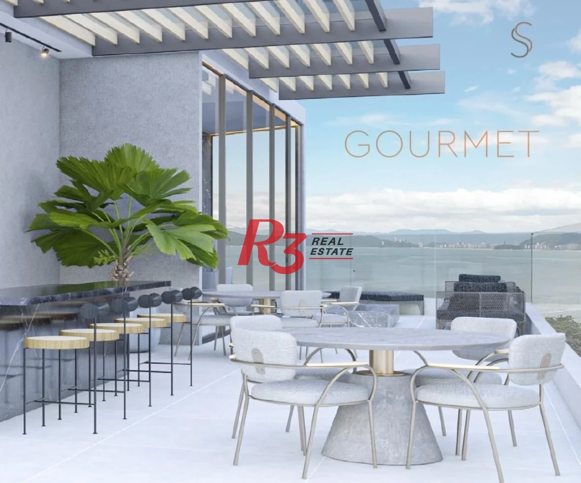 Apartamento com 4 suítes à venda, 501 m² por R$ 15.990.000 - Ponta da Praia - Santos/SP