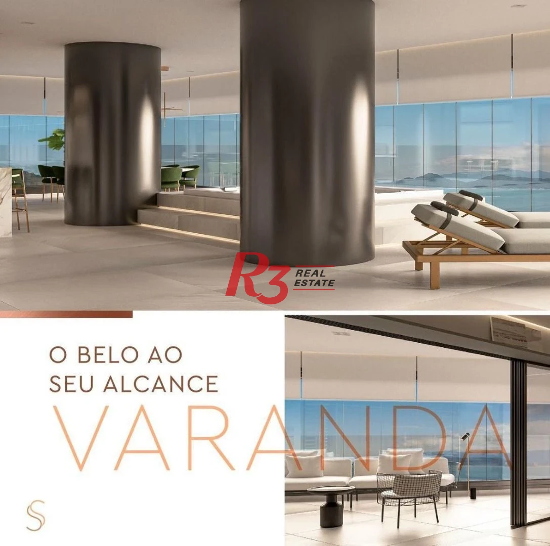 Apartamento com 4 suítes à venda, 501 m² por R$ 15.990.000 - Ponta da Praia - Santos/SP