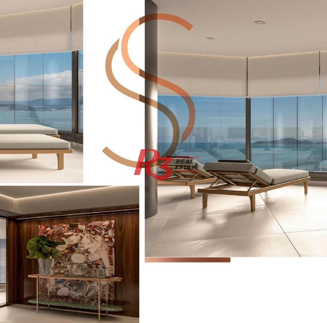Apartamento com 4 suítes à venda, 501 m² por R$ 15.990.000 - Ponta da Praia - Santos/SP