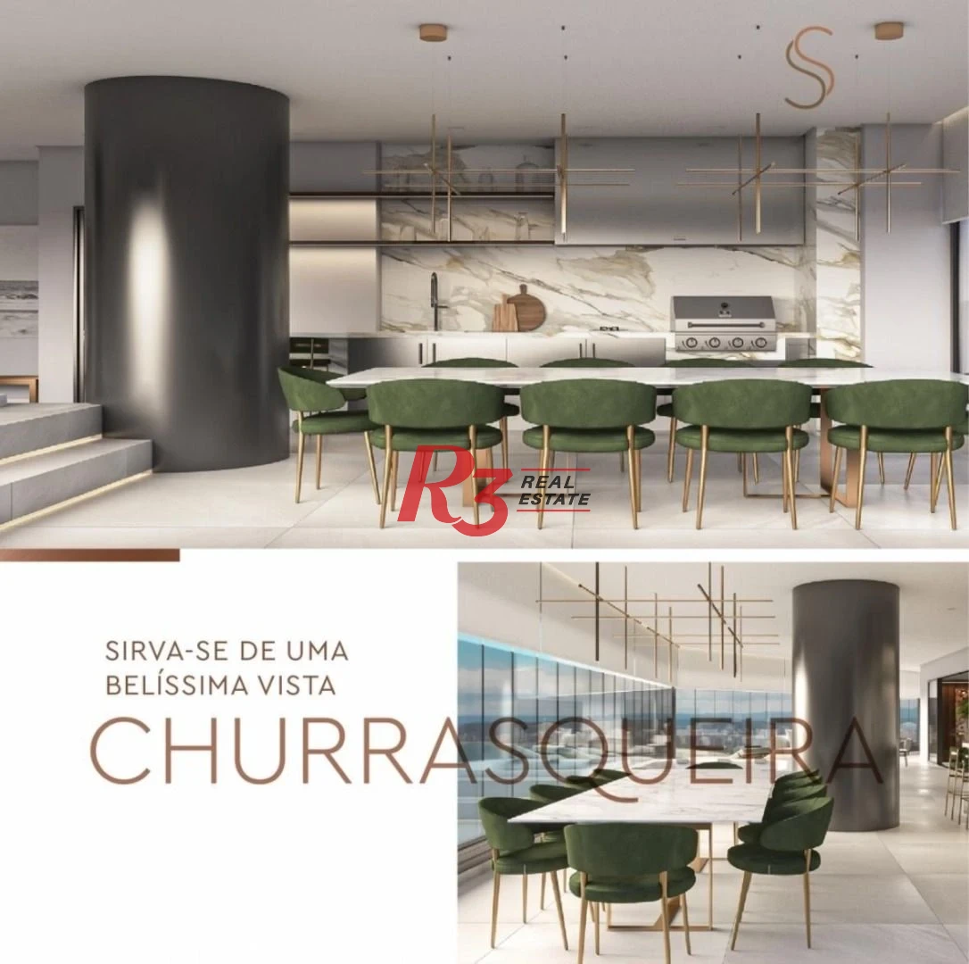 Apartamento com 4 suítes à venda, 501 m² por R$ 15.990.000 - Ponta da Praia - Santos/SP