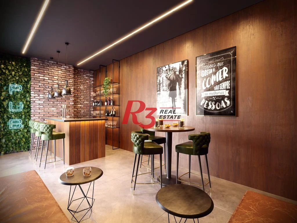 Apartamento à venda, 108 m² por R$ 1.587.000,00 - José Menino - Santos/SP