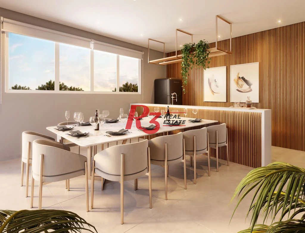 Apartamento à venda, 108 m² por R$ 1.587.000,00 - José Menino - Santos/SP