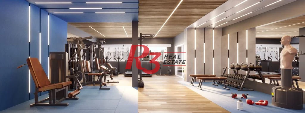 Apartamento à venda, 108 m² por R$ 1.587.000,00 - José Menino - Santos/SP