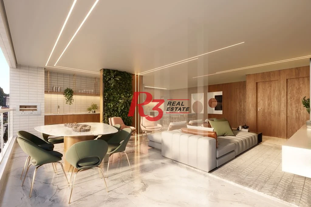 Apartamento à venda, 108 m² por R$ 1.587.000,00 - José Menino - Santos/SP