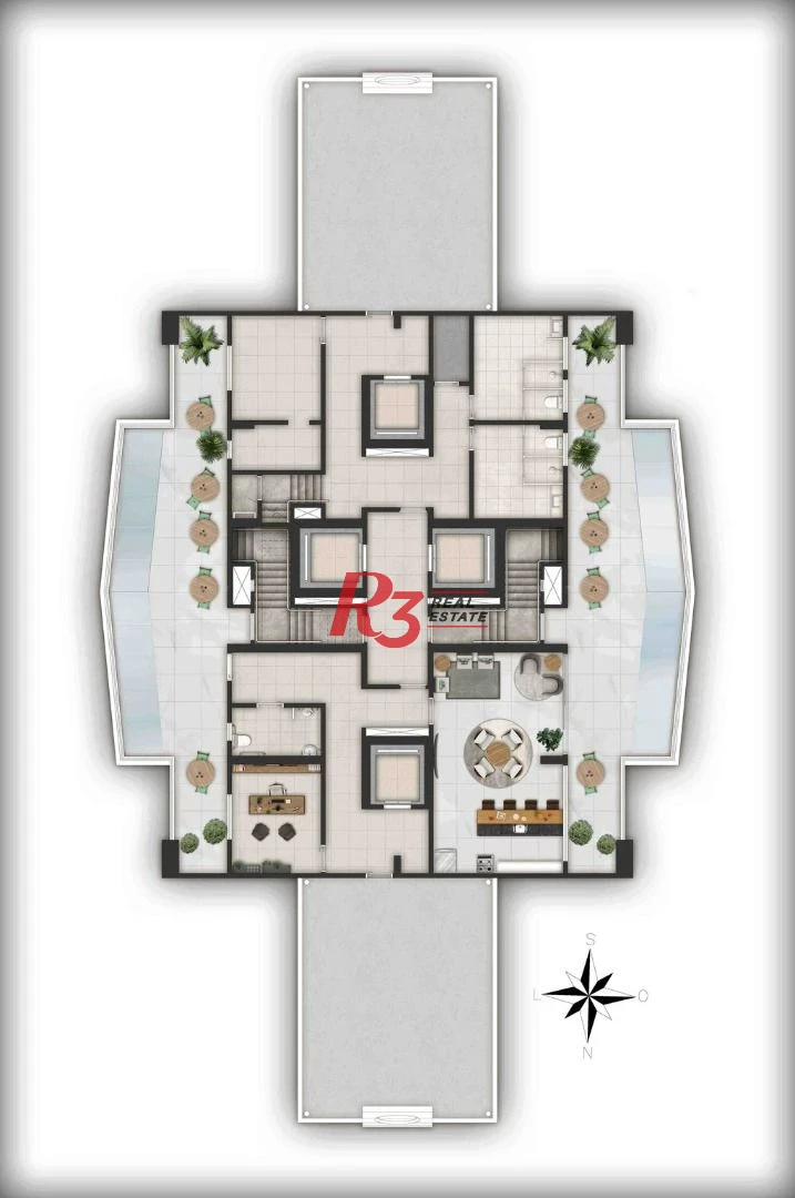 Apartamento à venda, 108 m² por R$ 1.587.000,00 - José Menino - Santos/SP