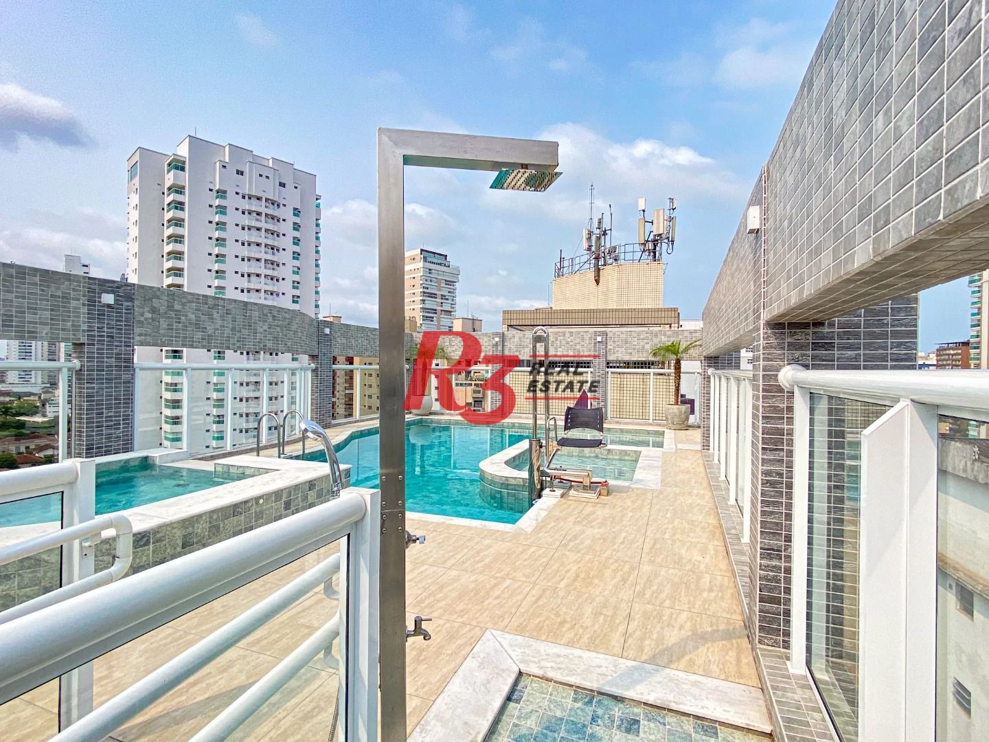 Apartamento com 2 dormitórios à venda, 88 m² por R$ 1.260.000,00 - Boqueirão - Santos/SP