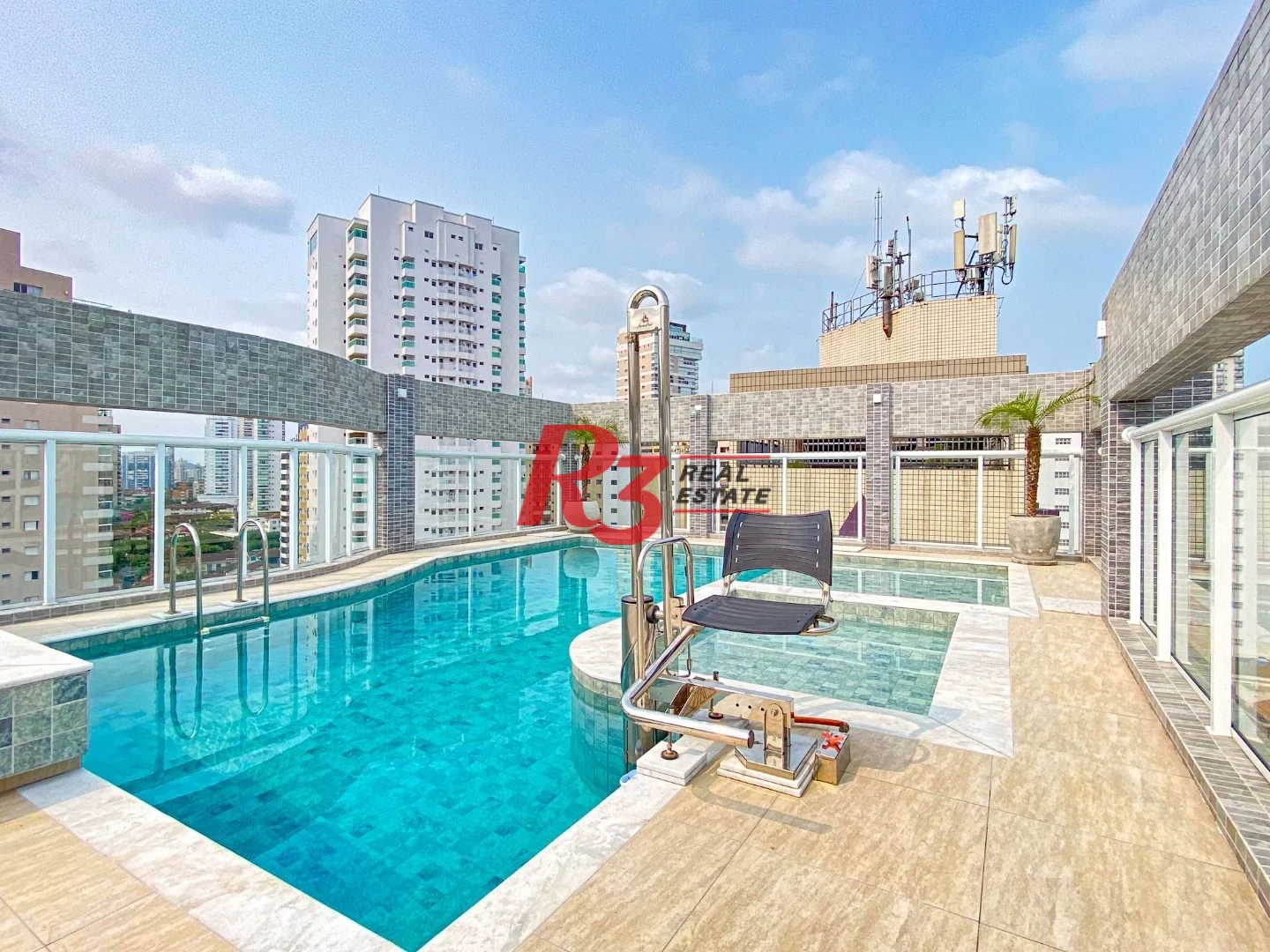 Apartamento com 2 dormitórios à venda, 88 m² por R$ 1.260.000,00 - Boqueirão - Santos/SP