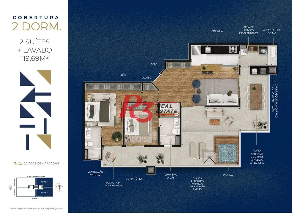 Summer Residence em Santos