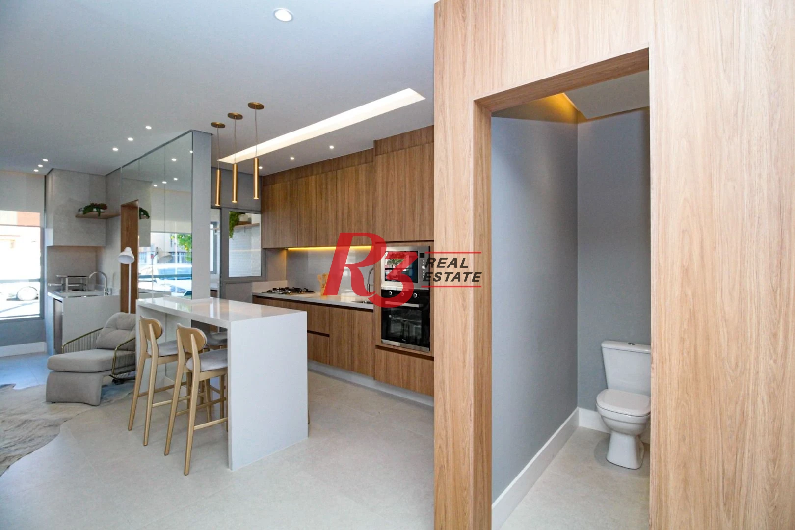 Apartamento com 3 dormitórios à venda, 89 m² por R$ 1.220.000,00 - Marapé - Santos/SP
