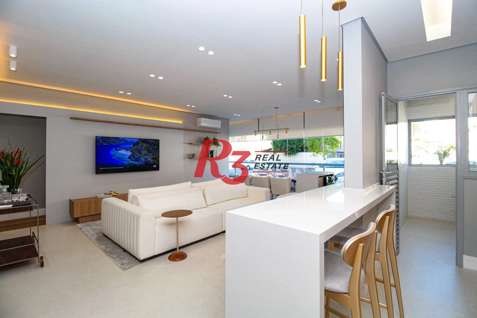 Apartamento com 3 dormitórios à venda, 89 m² por R$ 1.220.000,00 - Marapé - Santos/SP