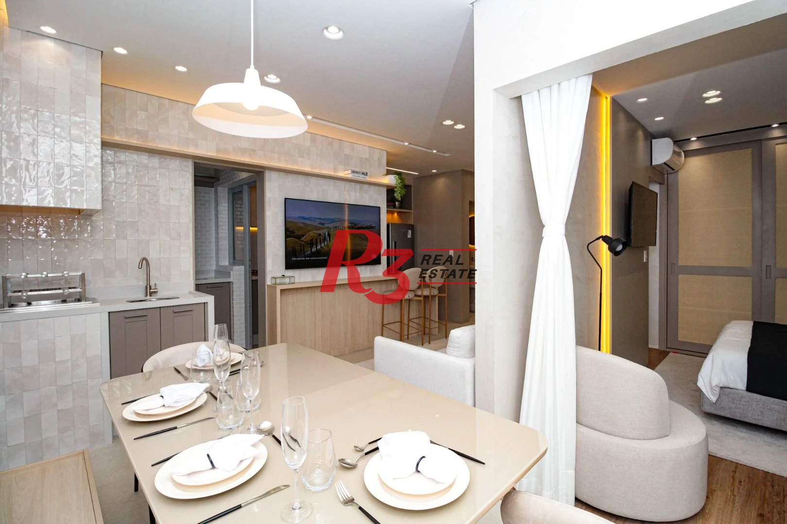 Apartamento com 3 dormitórios à venda, 89 m² por R$ 1.220.000,00 - Marapé - Santos/SP