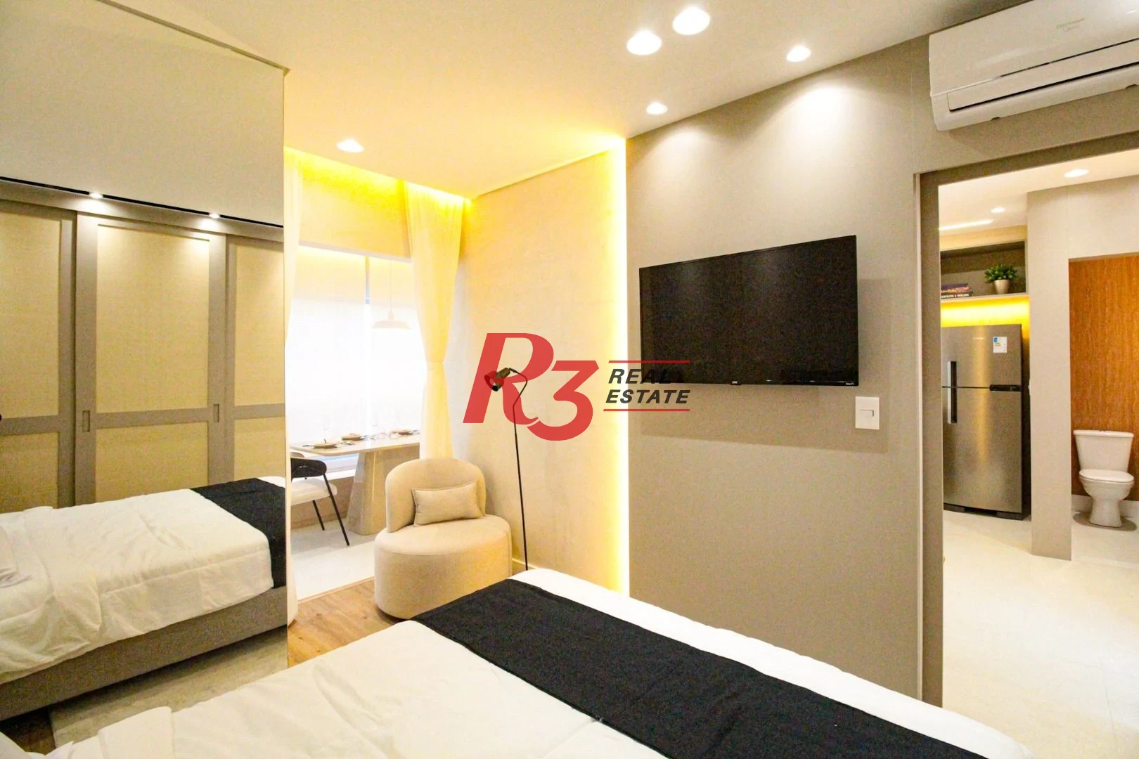 Apartamento com 3 dormitórios à venda, 89 m² por R$ 1.220.000,00 - Marapé - Santos/SP