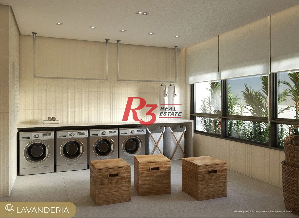 Apartamento com 3 dormitórios à venda, 89 m² por R$ 1.220.000,00 - Marapé - Santos/SP