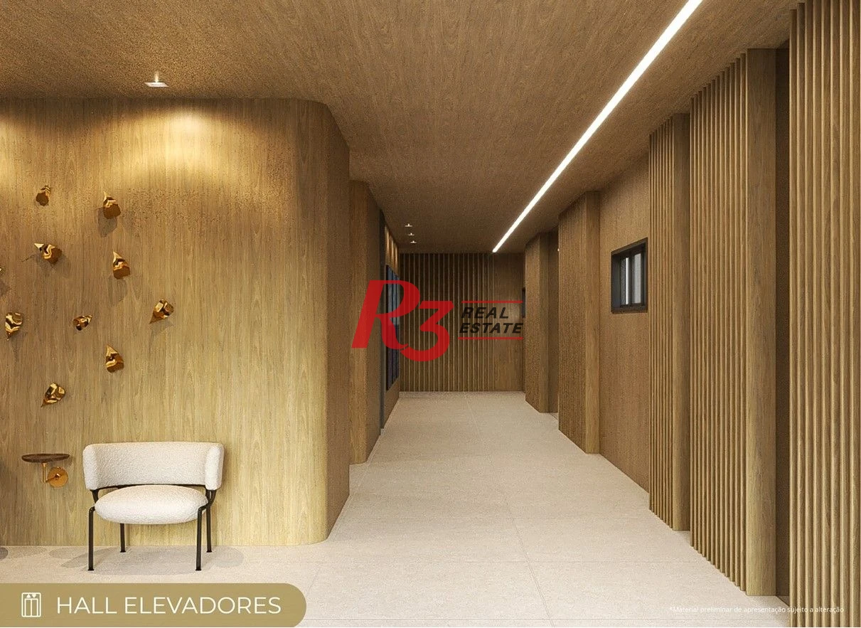Apartamento com 3 dormitórios à venda, 89 m² por R$ 1.220.000,00 - Marapé - Santos/SP