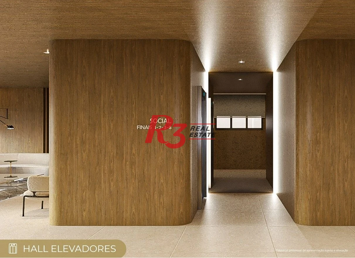 Apartamento com 3 dormitórios à venda, 89 m² por R$ 1.220.000,00 - Marapé - Santos/SP