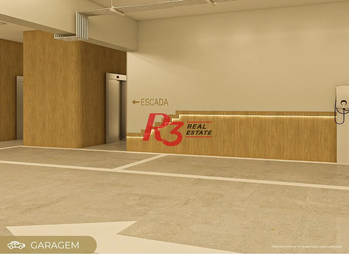 Apartamento com 3 dormitórios à venda, 89 m² por R$ 1.220.000,00 - Marapé - Santos/SP