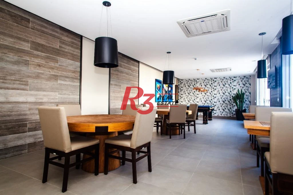 Apartamento com 1 dormitório, 68 m² - venda por R$ 1.300.000,00 ou aluguel por R$ 9.230,00/mês - Aparecida - Santos/SP