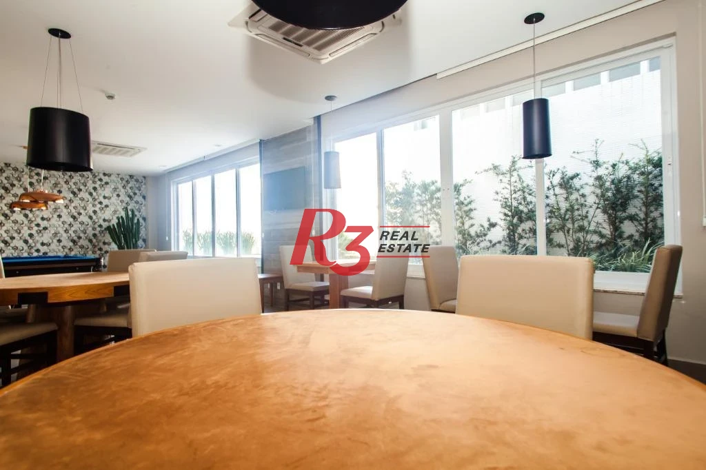 Apartamento com 1 dormitório, 68 m² - venda por R$ 1.300.000,00 ou aluguel por R$ 9.230,00/mês - Aparecida - Santos/SP