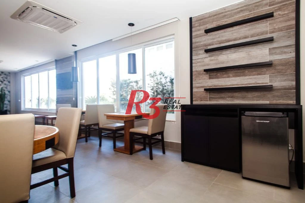 Apartamento com 1 dormitório, 68 m² - venda por R$ 1.300.000,00 ou aluguel por R$ 9.230,00/mês - Aparecida - Santos/SP