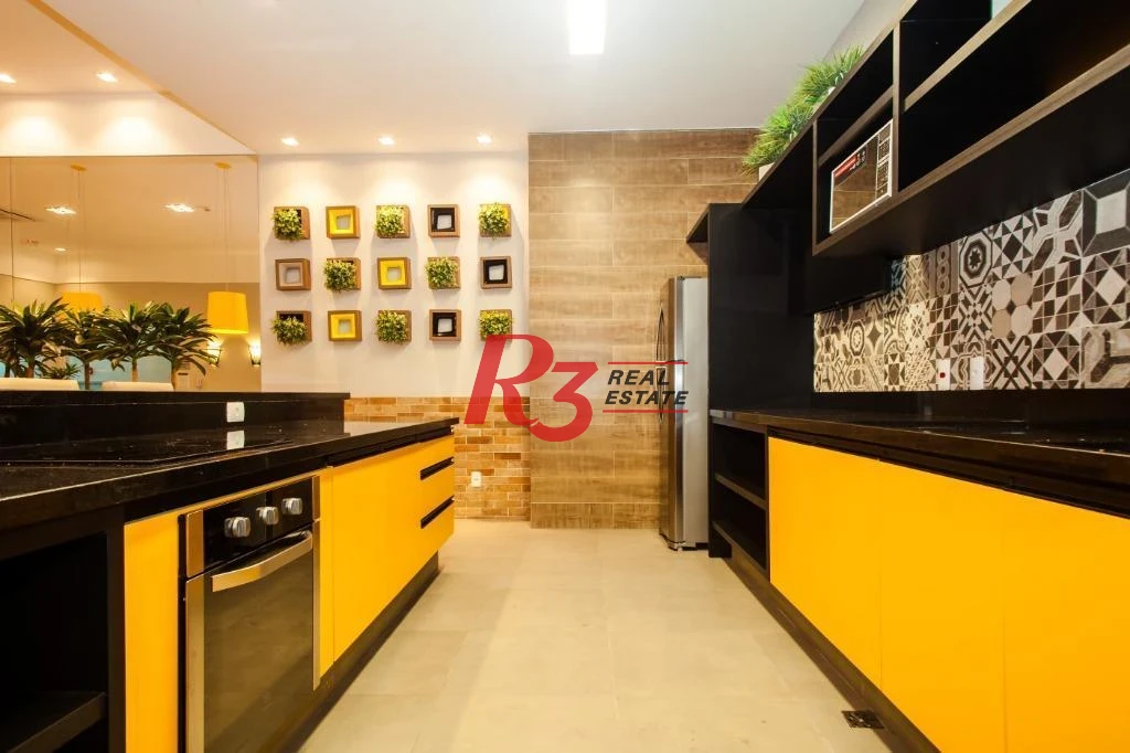 Apartamento com 1 dormitório, 68 m² - venda por R$ 1.300.000,00 ou aluguel por R$ 9.230,00/mês - Aparecida - Santos/SP