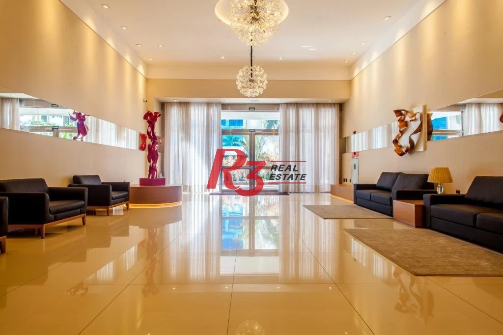 Apartamento com 1 dormitório, 68 m² - venda por R$ 1.300.000,00 ou aluguel por R$ 9.230,00/mês - Aparecida - Santos/SP