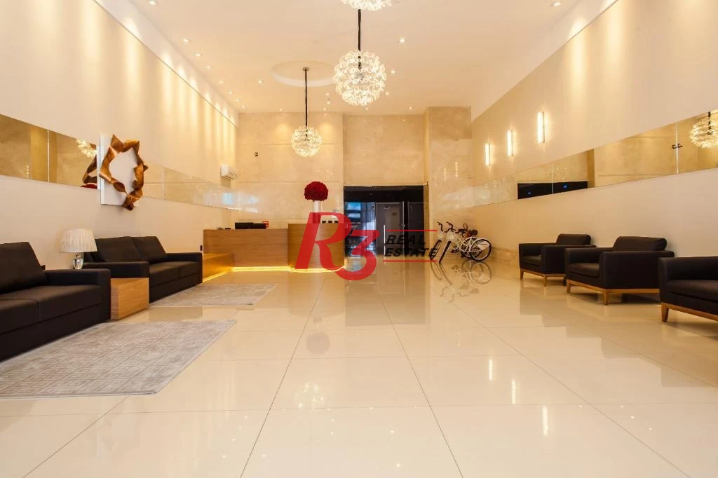 Apartamento com 1 dormitório, 68 m² - venda por R$ 1.300.000,00 ou aluguel por R$ 9.230,00/mês - Aparecida - Santos/SP