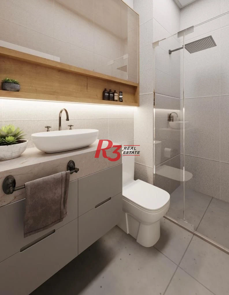 Apartamento com 2 dormitórios, 65 m² - venda por R$ 1.200.000,00 ou aluguel por R$ 7.983,00/mês - Ponta da Praia - Santos/SP