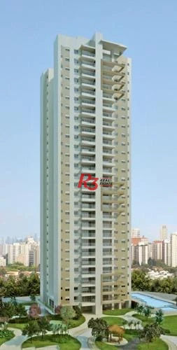 Apartamento com 3 dormitórios para alugar, 111 m² por R$ 9.500,00/mês - Ponta da Praia - Santos/SP
