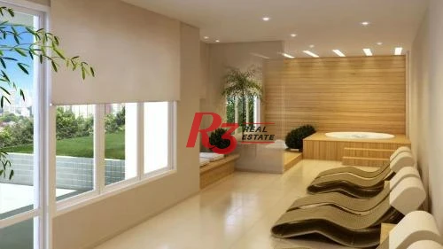 Apartamento com 3 dormitórios para alugar, 111 m² por R$ 9.500,00/mês - Ponta da Praia - Santos/SP