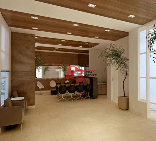 Apartamento com 3 dormitórios para alugar, 111 m² por R$ 9.500,00/mês - Ponta da Praia - Santos/SP