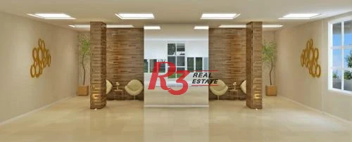 Apartamento com 3 dormitórios para alugar, 111 m² por R$ 9.500,00/mês - Ponta da Praia - Santos/SP