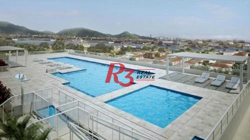 Apartamento com 3 dormitórios para alugar, 111 m² por R$ 9.500,00/mês - Ponta da Praia - Santos/SP