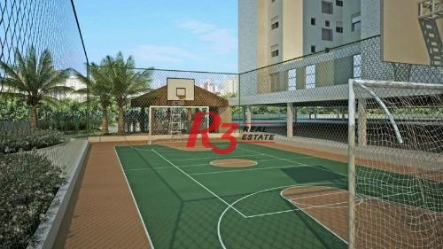 Apartamento com 3 dormitórios para alugar, 111 m² por R$ 9.500,00/mês - Ponta da Praia - Santos/SP